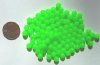 100 6mm Acrylic Fluorescent Green